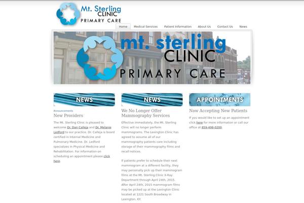 mtsterlingclinic.com site used Cubit