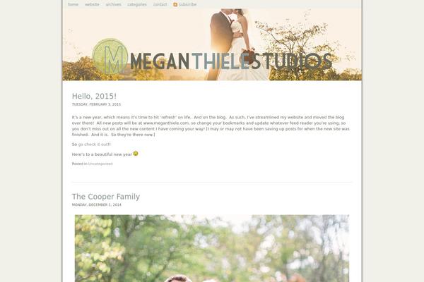ProPhoto 2 theme site design template sample
