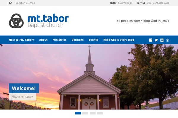 Exodus theme site design template sample