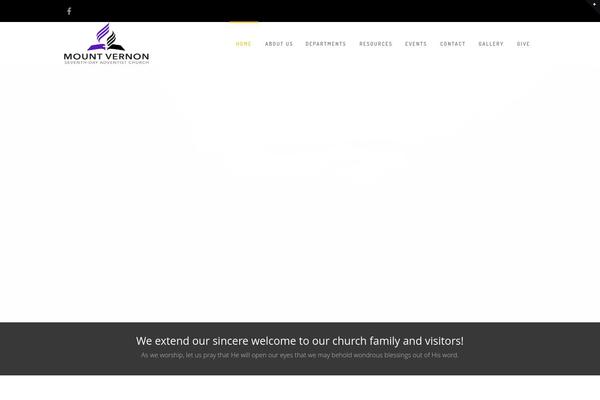 mtvernonsda.org site used Church-suite