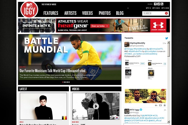 verticals theme websites examples