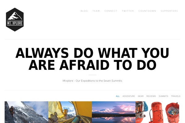 Site using Alpine PhotoTile for Instagram plugin