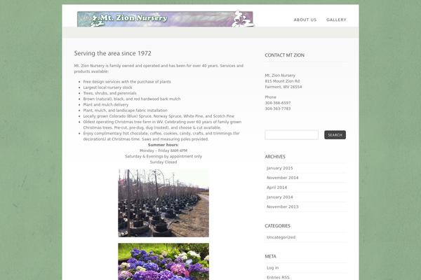 Dandelion v.2.6.8 theme site design template sample