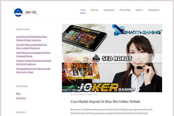 Breakthrough-pro theme site design template sample