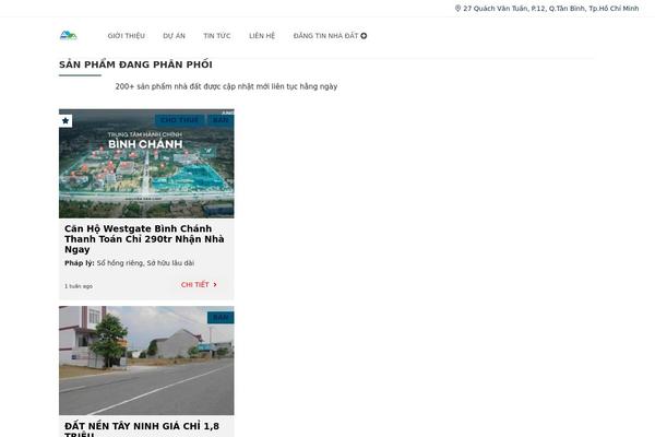 Site using Myhome-idx-broker plugin