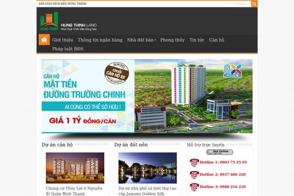 Site using Carousel Horizontal Posts Content Slider plugin