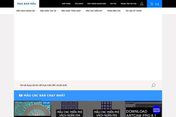muabanmau.com site used Marketica-wp