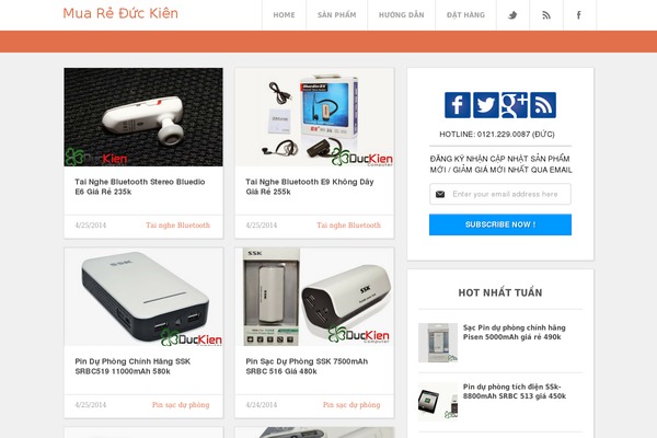 Tisson theme site design template sample