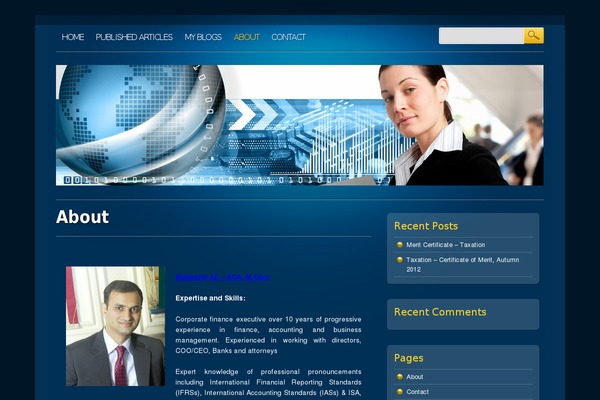 mubeshirali.com site used Online Marketer