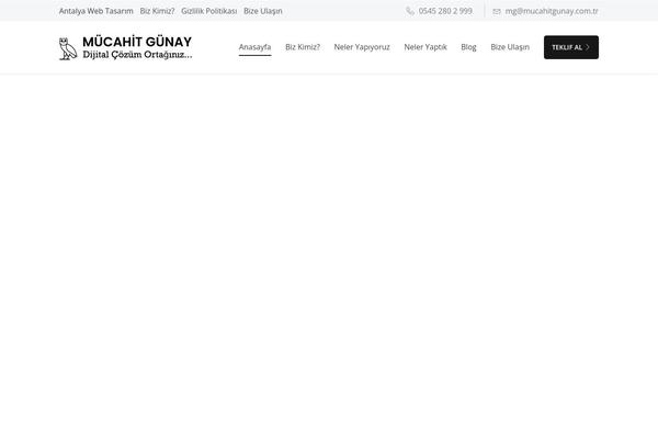 Cynic theme site design template sample