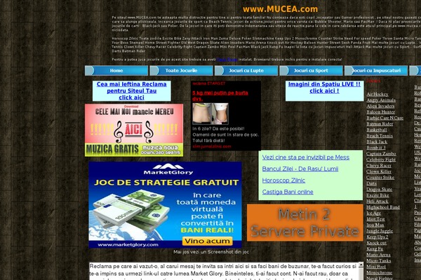mucea.com site used Easel