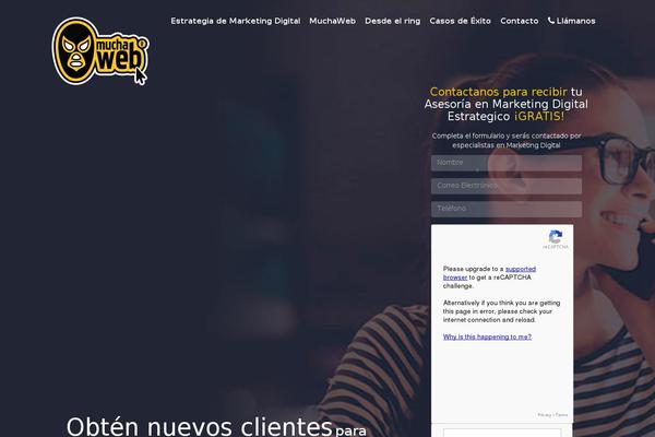 mucha-web.com site used Muchaweb