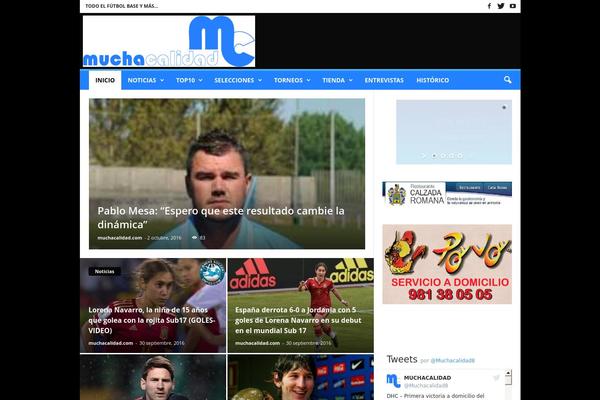 NewsMag theme site design template sample