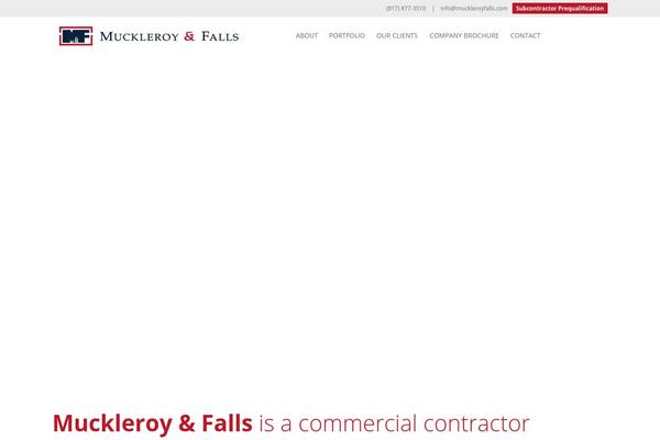 MF theme site design template sample
