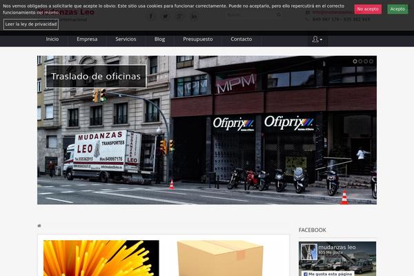 TheCorporation theme site design template sample