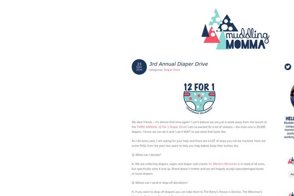 Adelle theme site design template sample