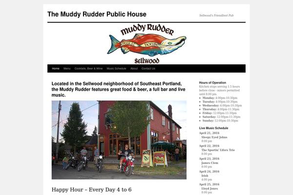 Rudder theme site design template sample