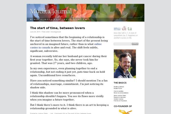 mudita theme websites examples