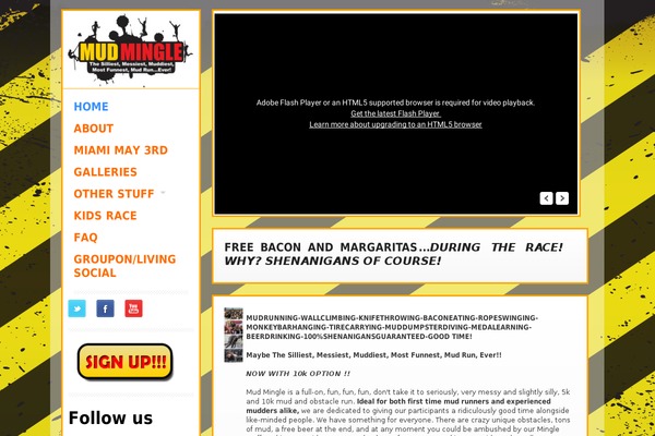 mudmingle.com site used Xo