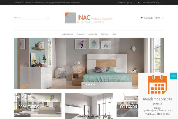 mueblesinac.com site used Carna