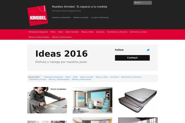 Mixfolio theme site design template sample