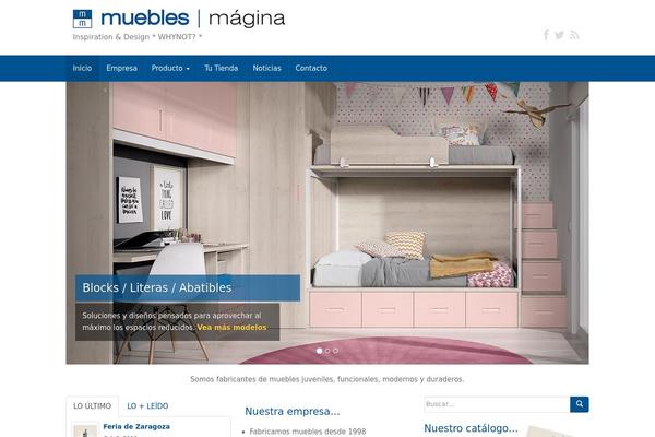 Unite theme site design template sample