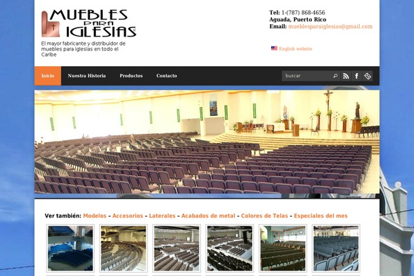 mueblesparaiglesias.org site used Direct