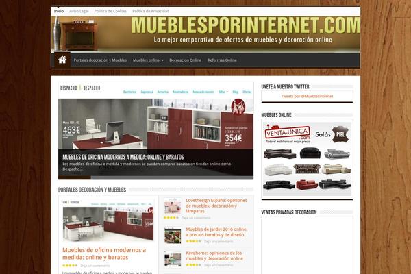 Sahifa theme site design template sample