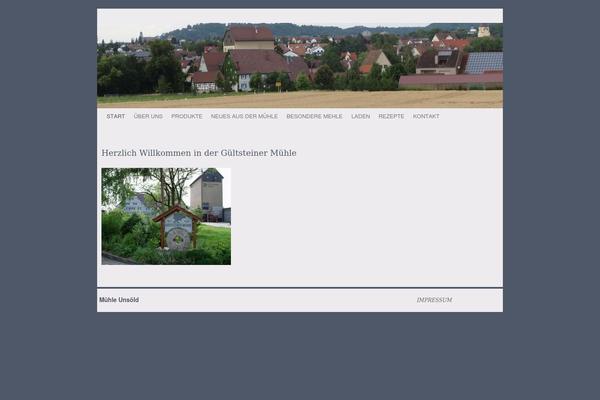 muehle-unsoeld.de site used Twentyten-child