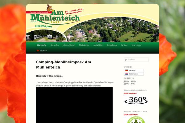 muehlenteich.de site used Camping