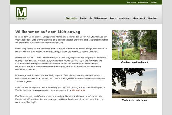 Dante theme site design template sample