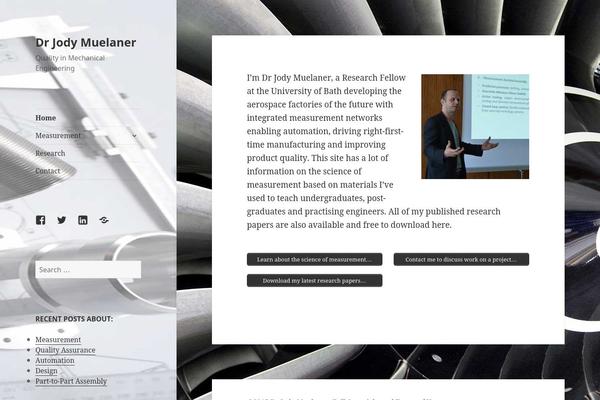 Infinity-pro theme site design template sample