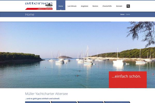 Inceptio theme site design template sample