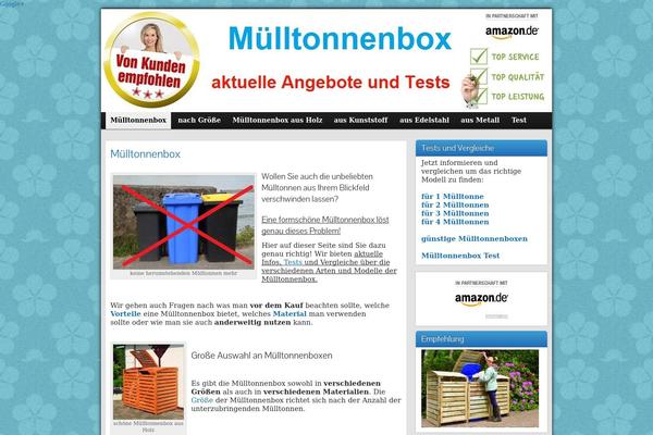 muelltonnenbox.org site used Graphene