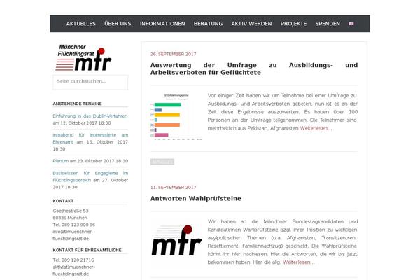 muenchner-fluechtlingsrat.de site used Muenchner-fluechtlingsrat