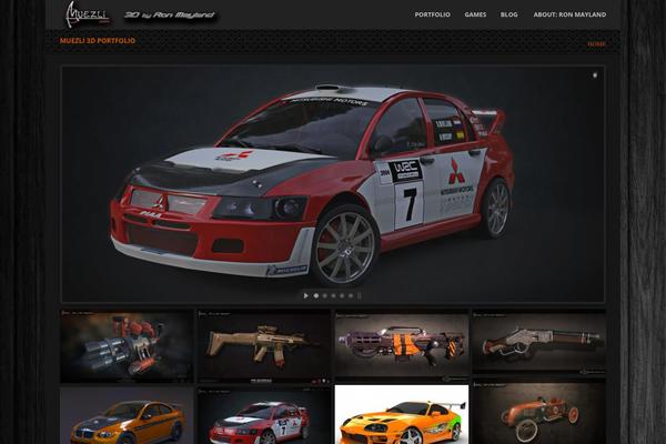 Mana theme site design template sample