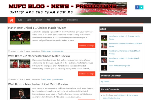 Magazine Style theme site design template sample