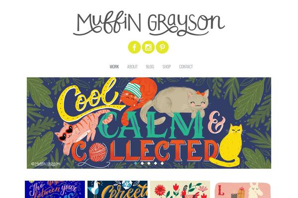 Klaus theme site design template sample