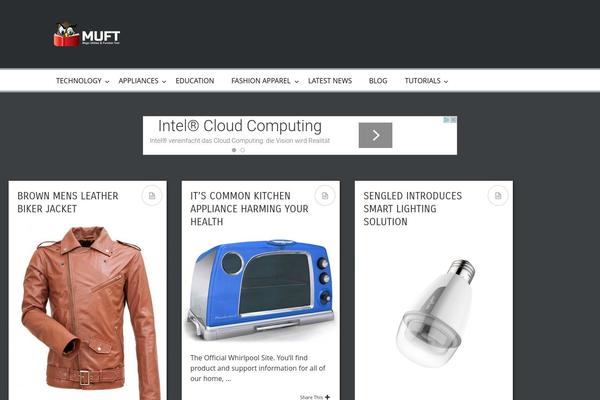 Pravda theme site design template sample