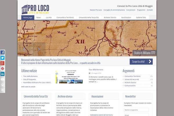 muggio.it site used Steamify