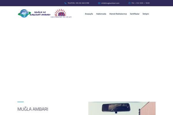 Transcargo theme site design template sample