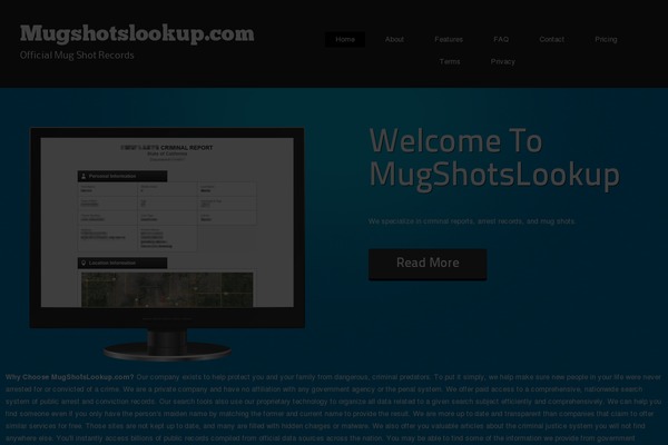 Alexandria theme site design template sample