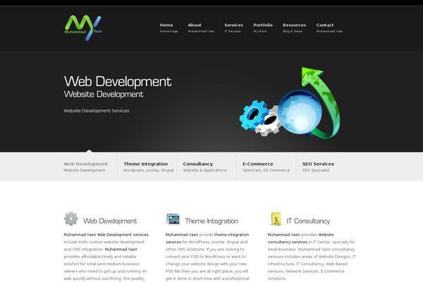 Bolder_tf theme site design template sample