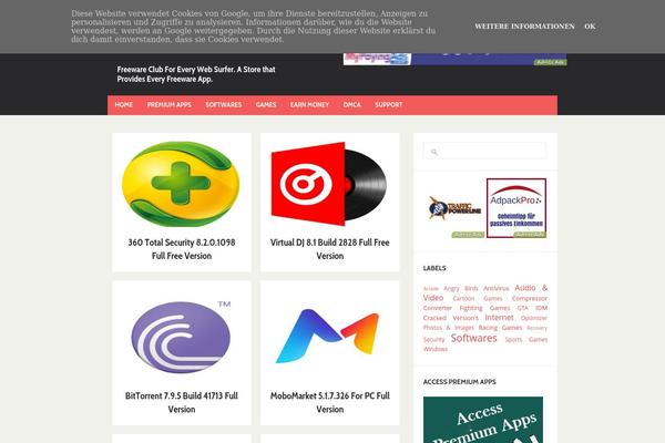 Apollo theme site design template sample