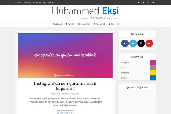 Site using Meks ThemeForest Smart Widget plugin