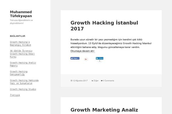 Twenty Fifteen theme site design template sample