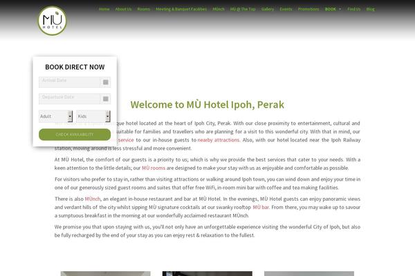 Sydney theme site design template sample