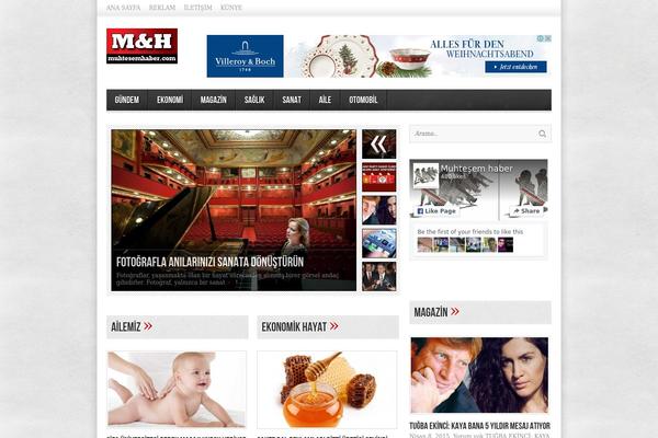 avenue theme site design template sample