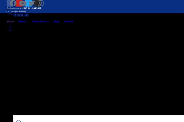 Humani theme site design template sample