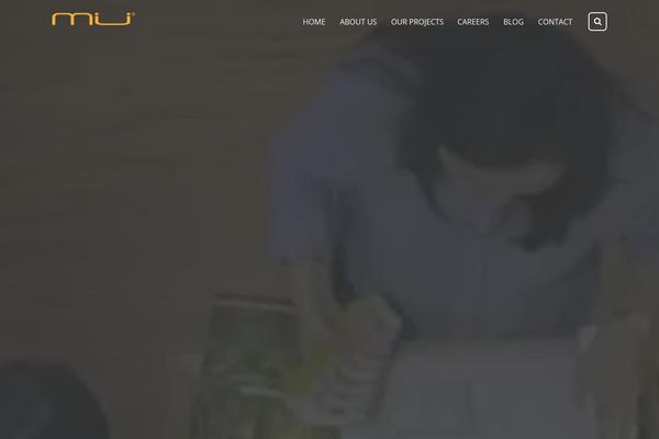 MF theme site design template sample